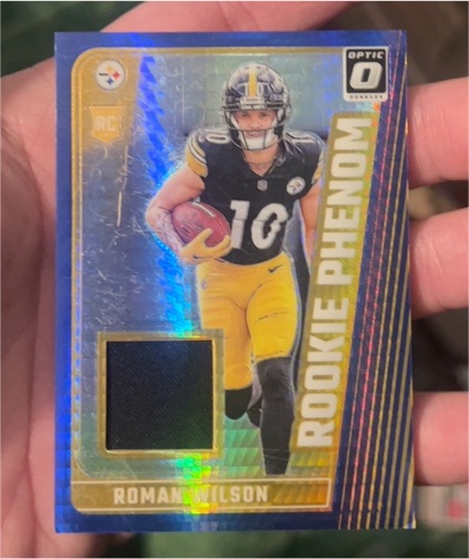 2024 Donruss Optic Rookie Phenom #RPB-RWN Roman Wilson — front
