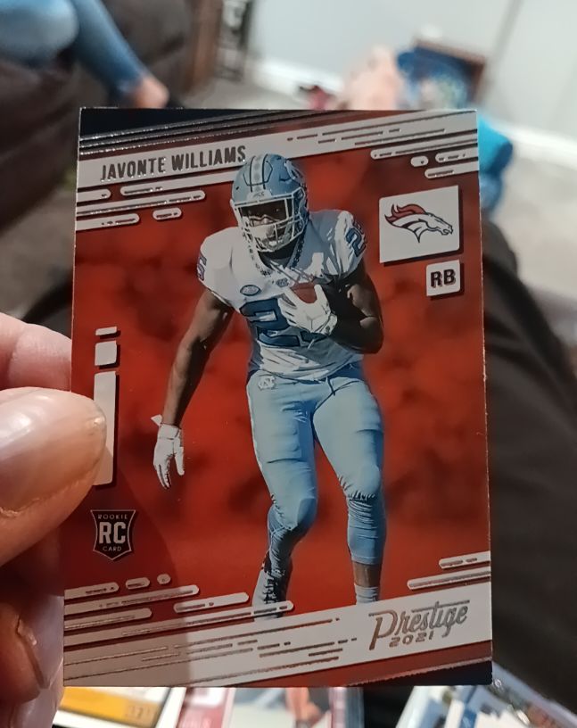 2021 Panini Prestige #226 Javonte Williams Rookie — front