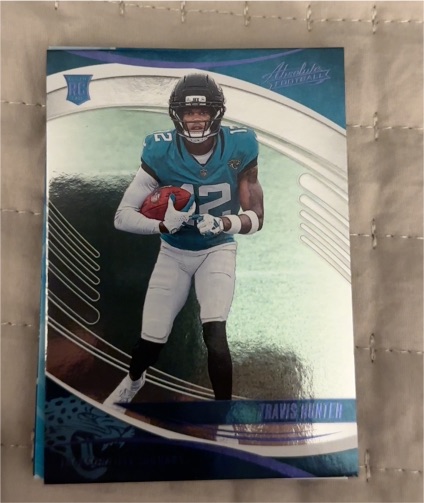 2025 Panini Absolute #186 Travis Hunter — front