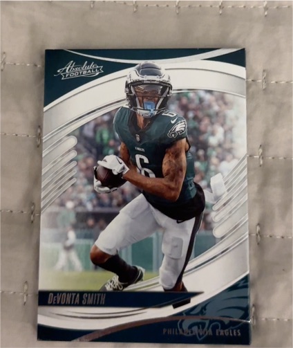 2025 Panini Absolute Football #58 DeVonta Smith — front