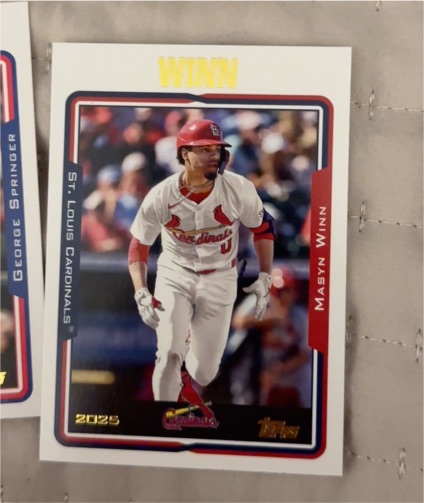 2025 Topps Archives #249 Masyn Winn — front