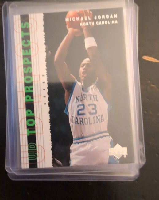 2003-04 Upper Deck UD Top Prospects #1 Michael Jordan — front