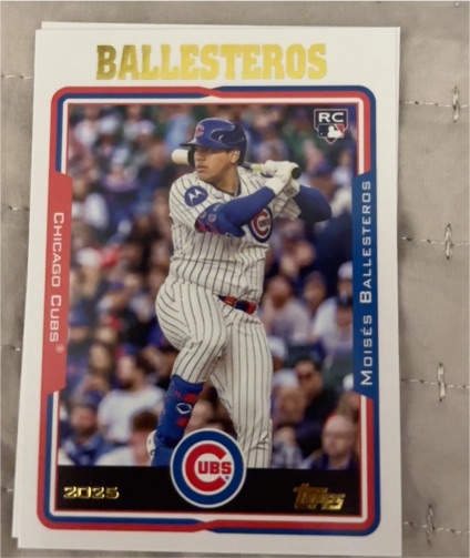 2025 Topps Archives #206 Moises Ballesteros — front