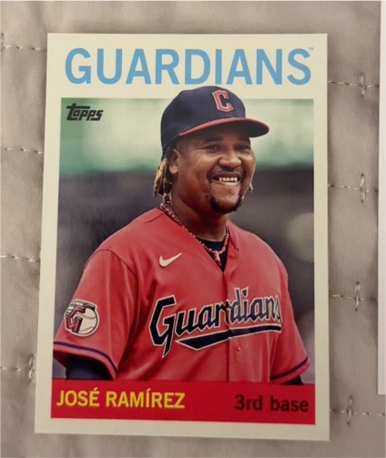 2025 Topps Archives #86 José Ramírez — front