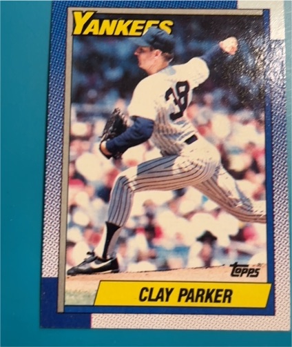 1990 Topps #511 Clay Parker — front