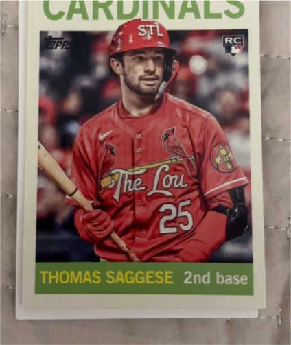 2025 Topps Archives #61 Thomas Saggese — front