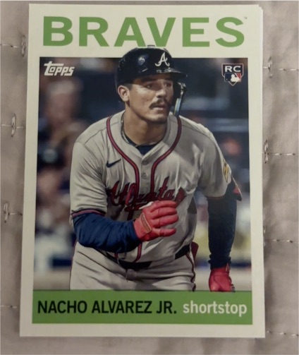 2025 Topps Archives #73 Nacho Alvarez Jr. — front