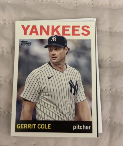 2025 Topps Archives #13 Gerrit Cole — front