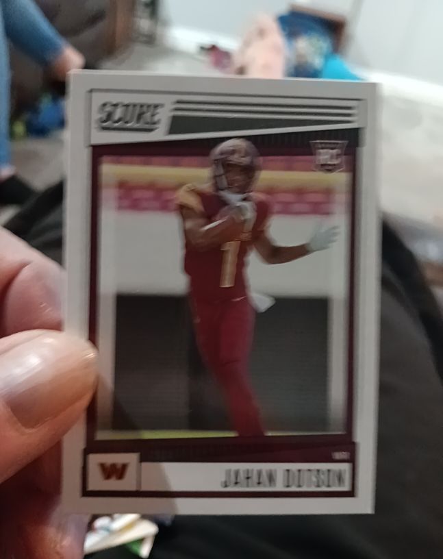 2022 Panini Score #381 Jahan Dotson — front