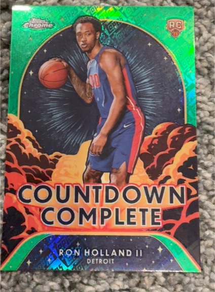2024-25 Topps Chrome #CC-14 Ron Holland II Countdown Complete — front