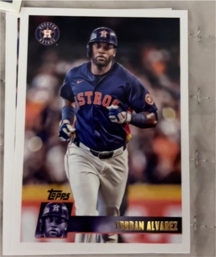 2025 Topps Archives #155 Yordan Alvarez — front