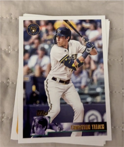 2025 Topps Archives #195 Christian Yelich — front