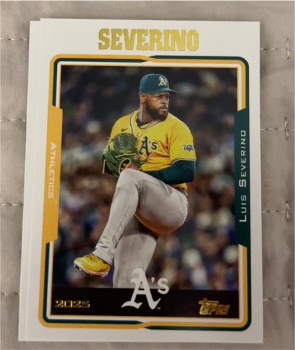 2025 Topps Archives #261 Luis Severino — front