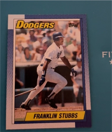 1990 Topps #56 Franklin Stubbs — front