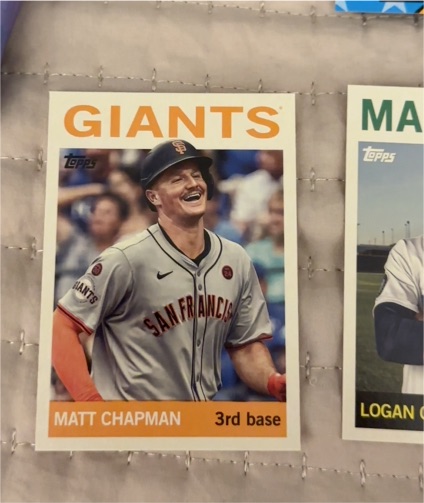 2025 Topps Archives #55 Matt Chapman — front