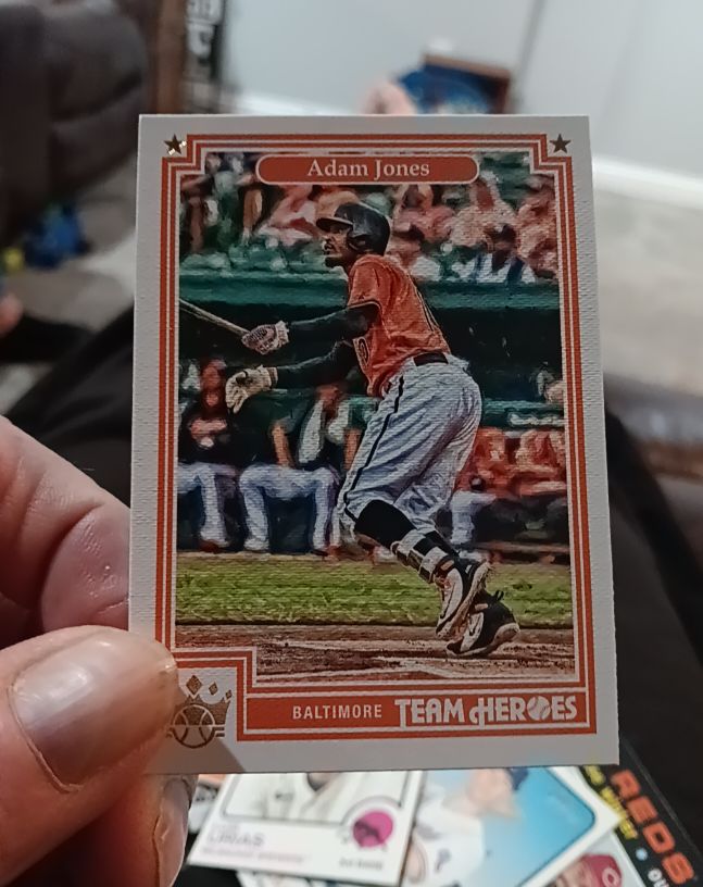 2019 Panini Diamond Kings Team Heroes #TH-30 Adam Jones — front