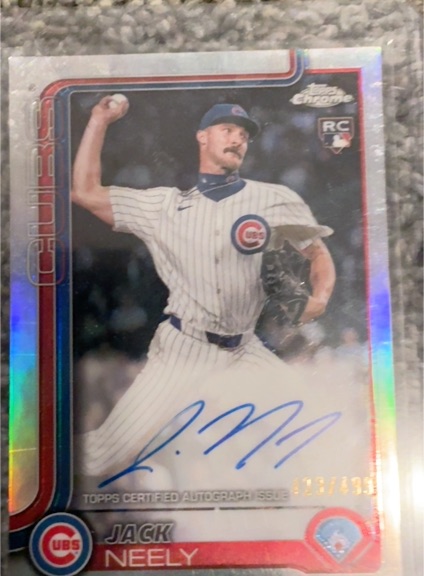 2025 Topps Chrome #RA-JNE Jack Neely — front