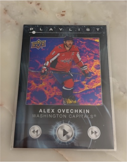 2024-25 Upper Deck Series 2 Playlist #PL-12 Alex Ovechkin — front