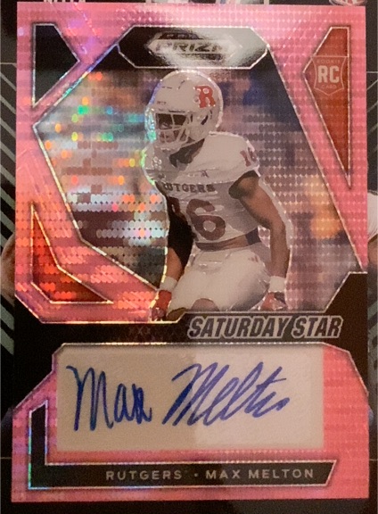 2024 Panini Prizm Draft Picks #SSS-MMN Max Melton — front