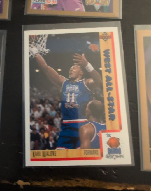 1991-92 Upper Deck #466 Karl Malone — front