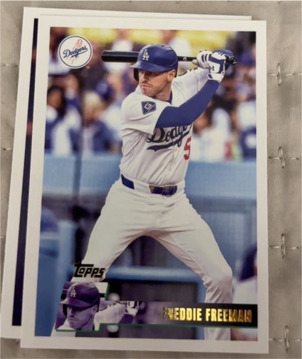 2025 Topps Archives #185 Freddie Freeman — front