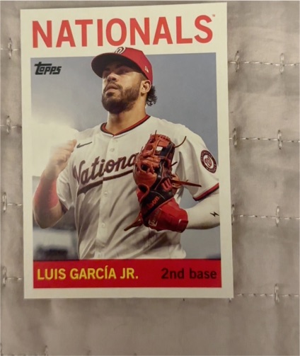 2025 Topps Archives #53 Luis García Jr. — front