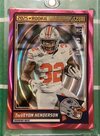2025 Score #59 TreVeyon Henderson — front