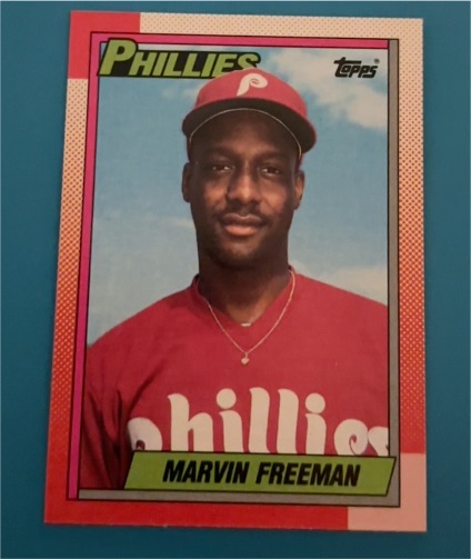 1990 Topps #103 Marvin Freeman — front
