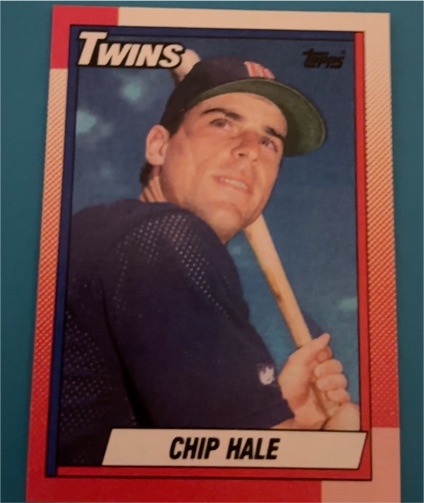 1990 Topps #704 Chip Hale — front
