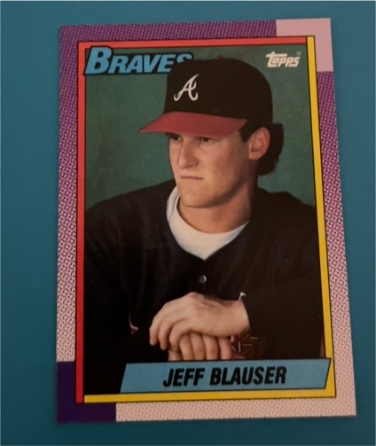 1990 Topps #251 Jeff Blauser — front