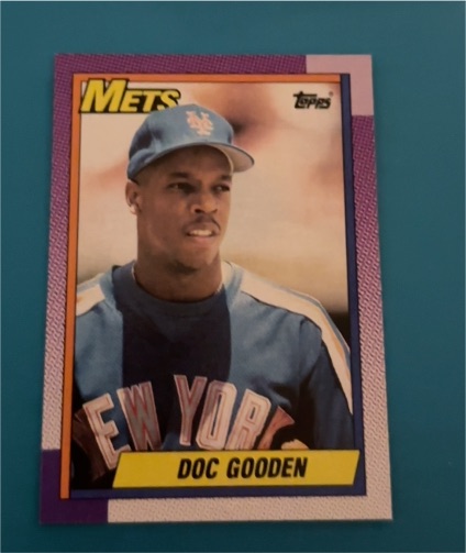 1990 Topps #510 Dwight Doc Gooden — front