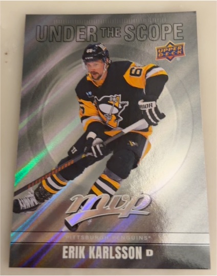 2024-25 Upper Deck MVP #US-12 Erik Karlsson — front