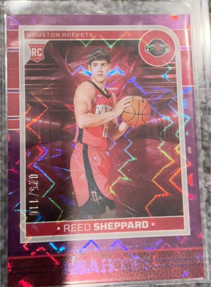 2024-25 Panini NBA Hoops #233 Reed Sheppard — front