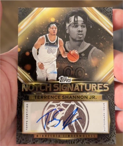 2025-26 Topps Notch Signatures #TNS-TS Terrence Shannon Jr. — front