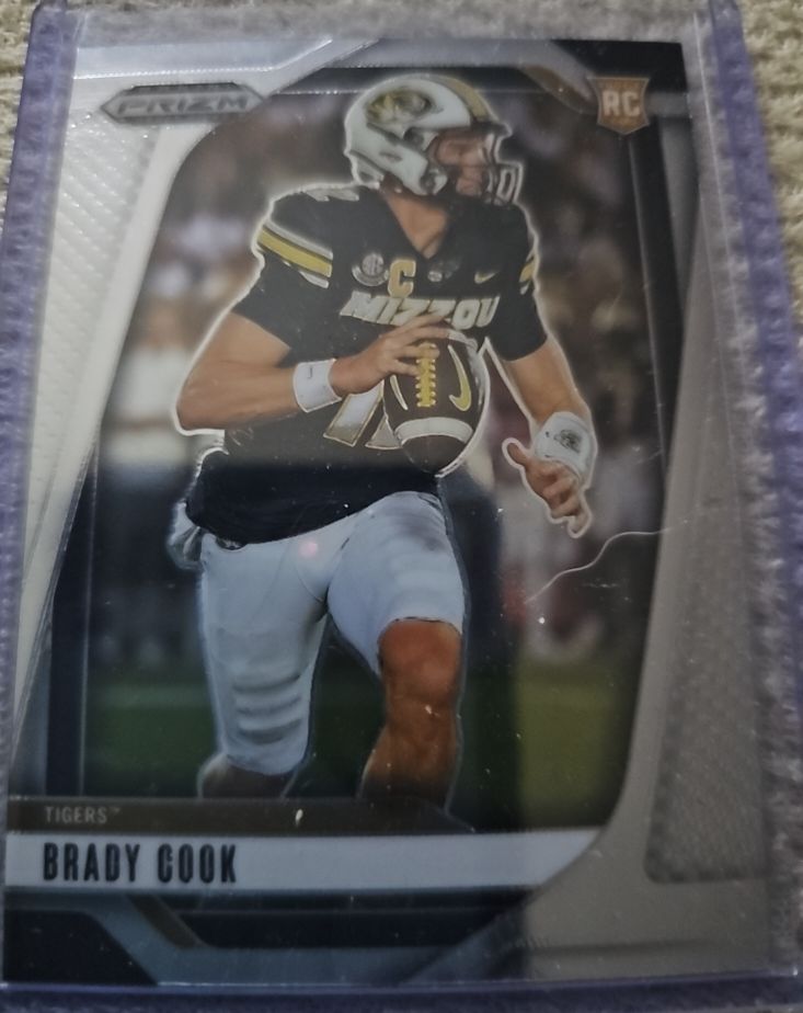 2025 Panini Prizm Draft Picks #70 Brady Cook — front