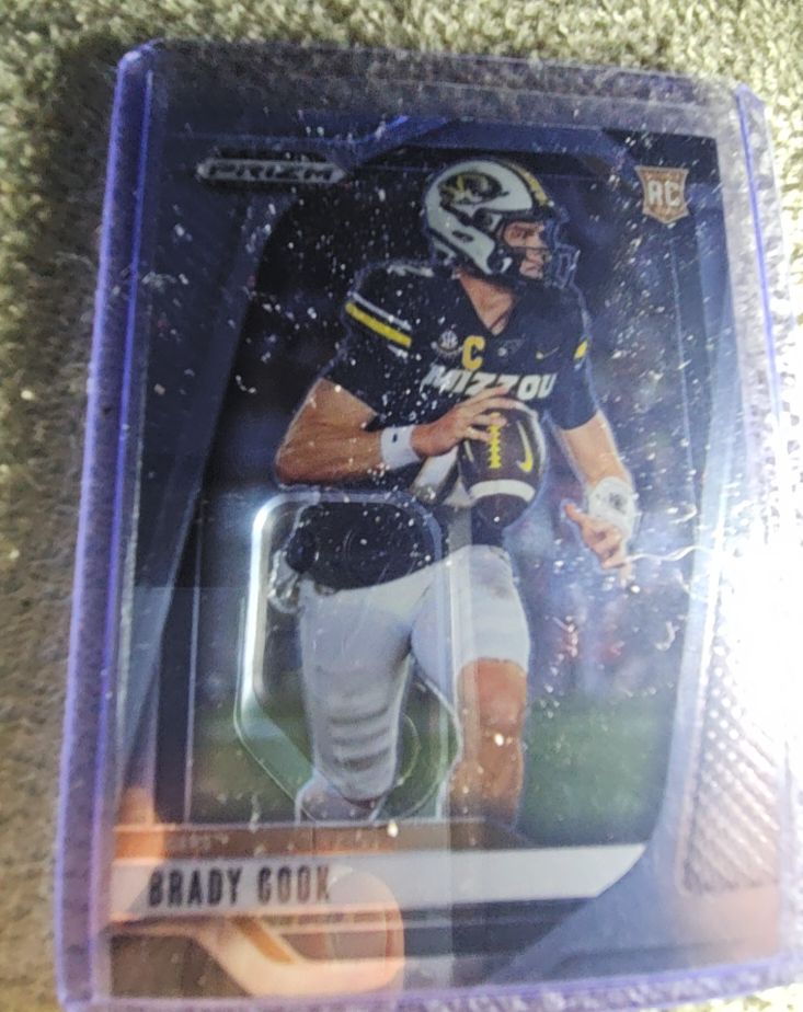 2024 Panini Prizm #Brady Cook Rookie Card — front
