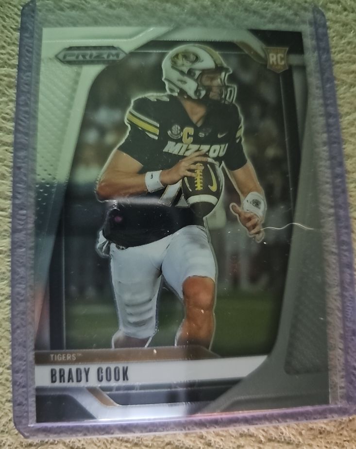 2025 Panini Prizm Draft Picks #70 Brady Cook — front