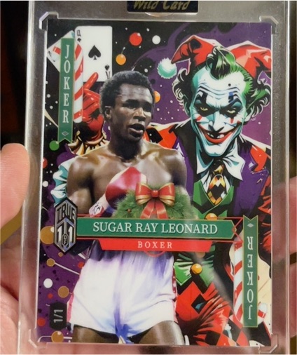 2025 Wild Card Joker #Joker Sugar Ray Leonard — front