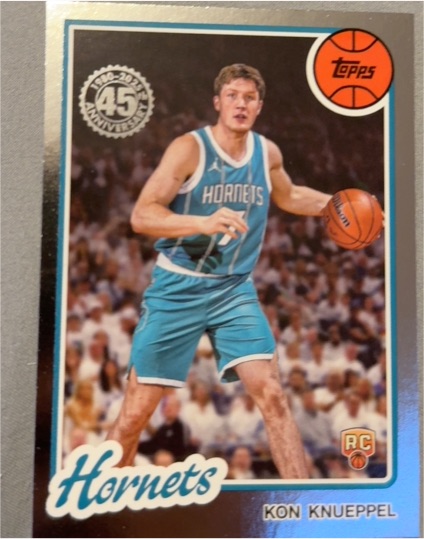 2025-26 Topps 45th Anniversary #80BK-53 Kon Knueppel — front