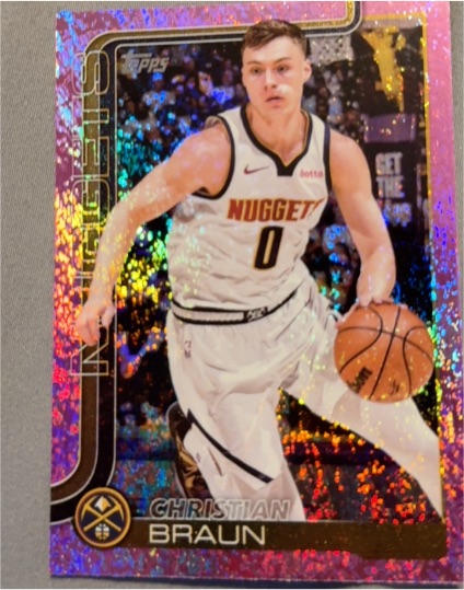 2025-26 Topps #102 Christian Braun — front