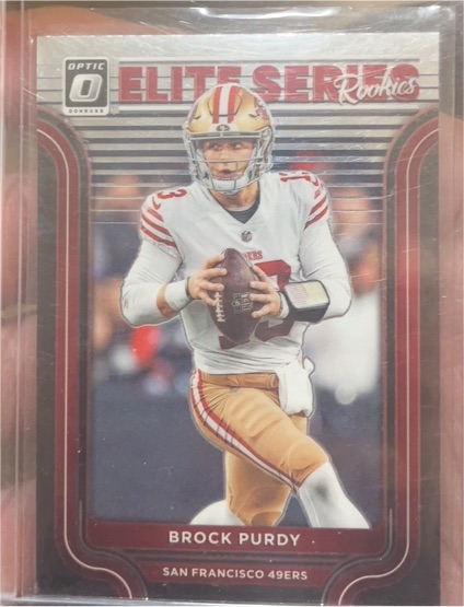2022 Donruss Optic #ESR-11 Brock Purdy Elite Series Rookies — front