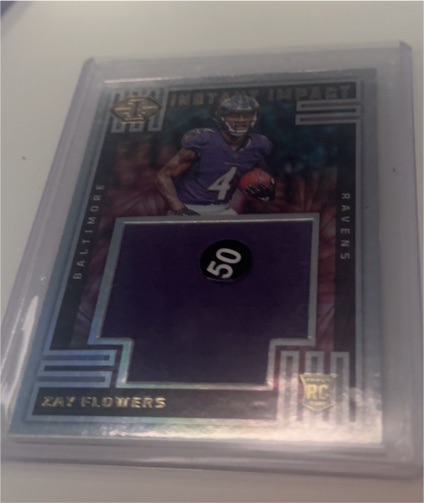 2022 Panini Elite Impact #50 Zay Flowers — front