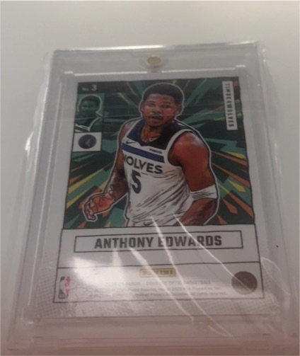 2023 Panini Anthony Edwards #3 — front