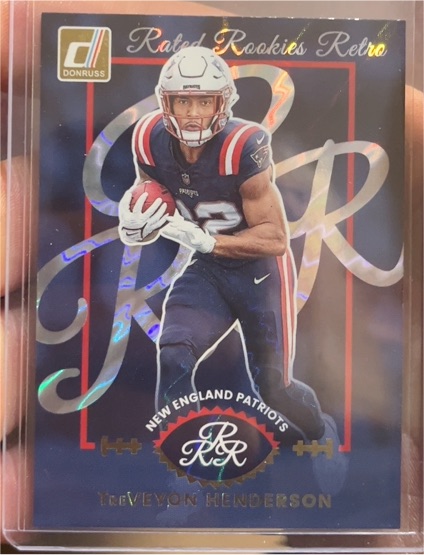 2025 Donruss Rated Rookies Retro #20 TreVeyon Henderson — front