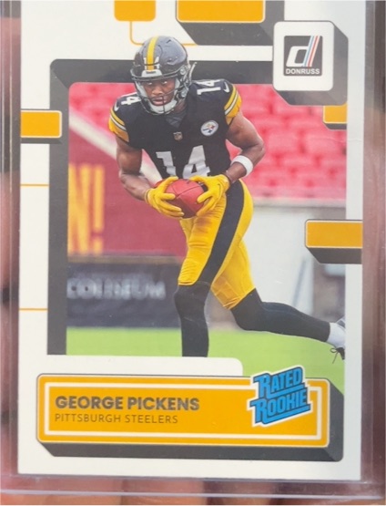 2022 Donruss #323 George Pickens — front