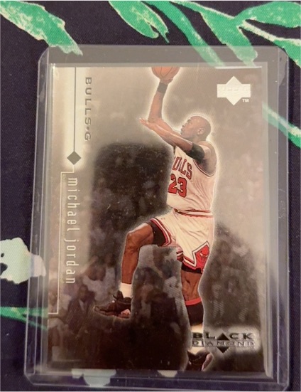 1998-99 Upper Deck Black Diamond #9 Michael Jordan — front