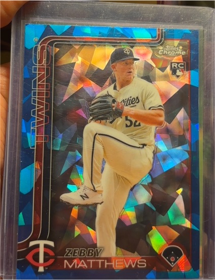 2025 Topps Chrome #277 Zebby Matthews — front