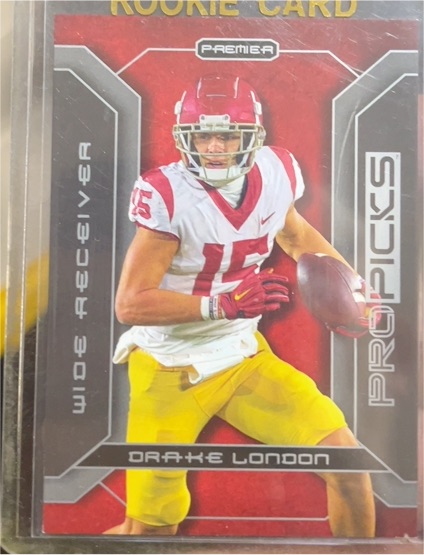 2022 Pro Picks Premier #PP-30 Drake London — front