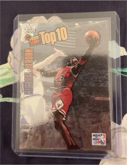 1997 Topps Inside Stuff Top 10 #IS1 Michael Jordan — front