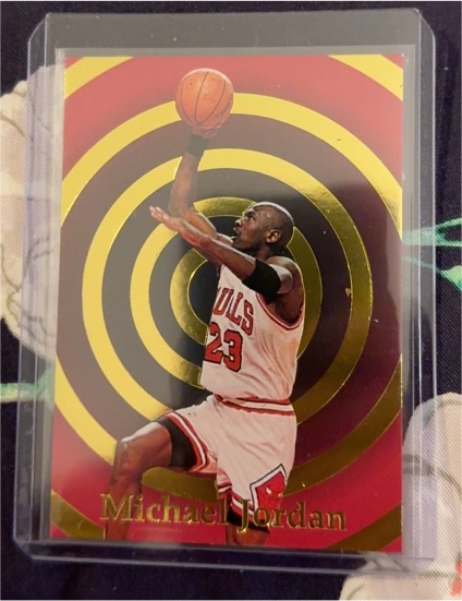 1995 Fleer Michael Jordan #1 — front